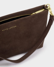 Katie Loxton | Cord Small Shoulder Bag - Bitter Chocolate