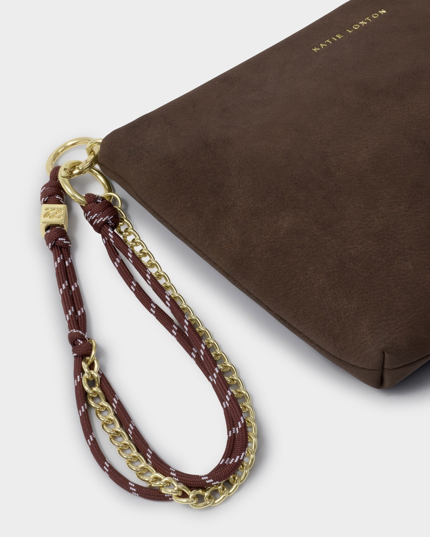 Katie Loxton | Cord Small Shoulder Bag - Bitter Chocolate