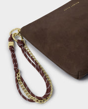 Katie Loxton | Cord Small Shoulder Bag - Bitter Chocolate