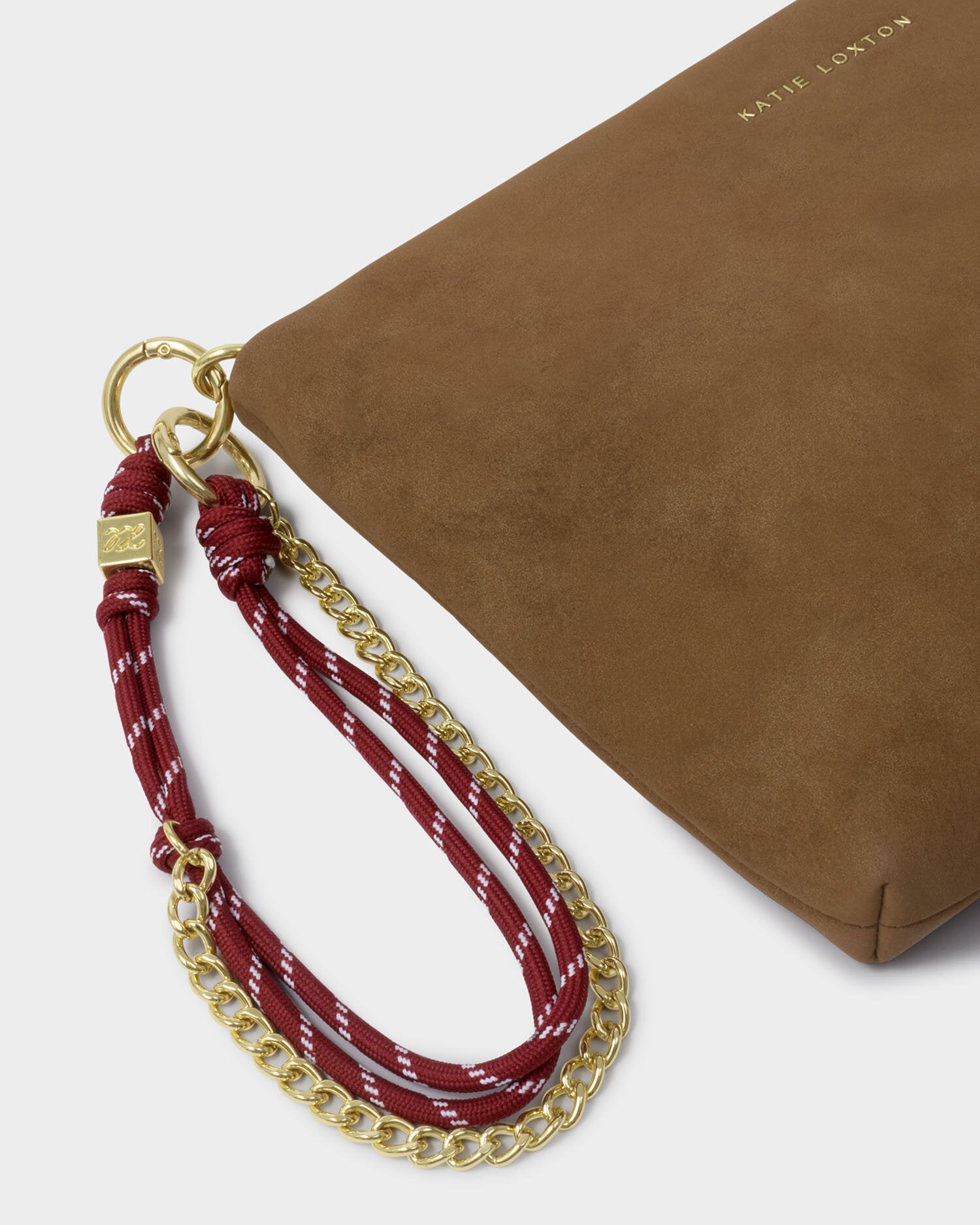 Katie Loxton | Cord Small Shoulder Bag - Caramel