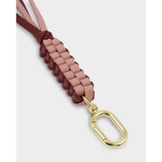 Katie Loxton | Braided Keyring Bag Charm - Rose Pink