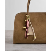 Katie Loxton | Braided Keyring Bag Charm - Rose Pink