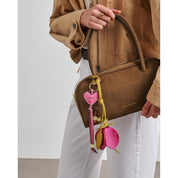 Katie Loxton | Strawberry Bag Charm - Magenta