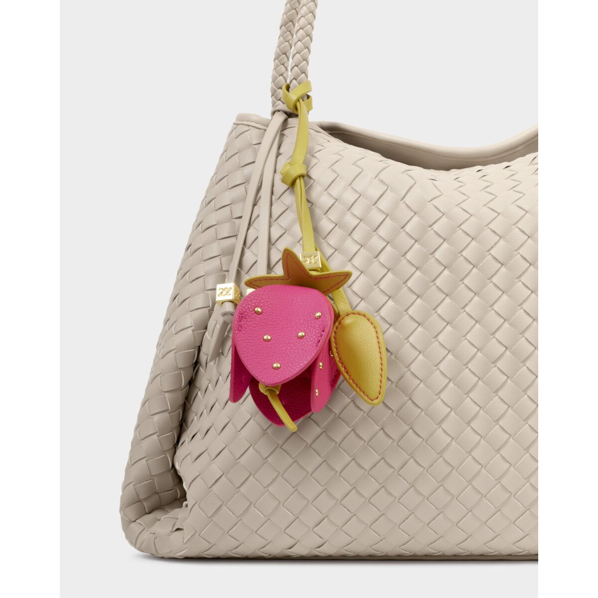 Katie Loxton | Strawberry Bag Charm - Magenta