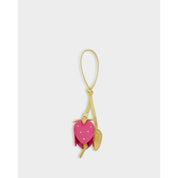 Katie Loxton | Strawberry Bag Charm - Magenta