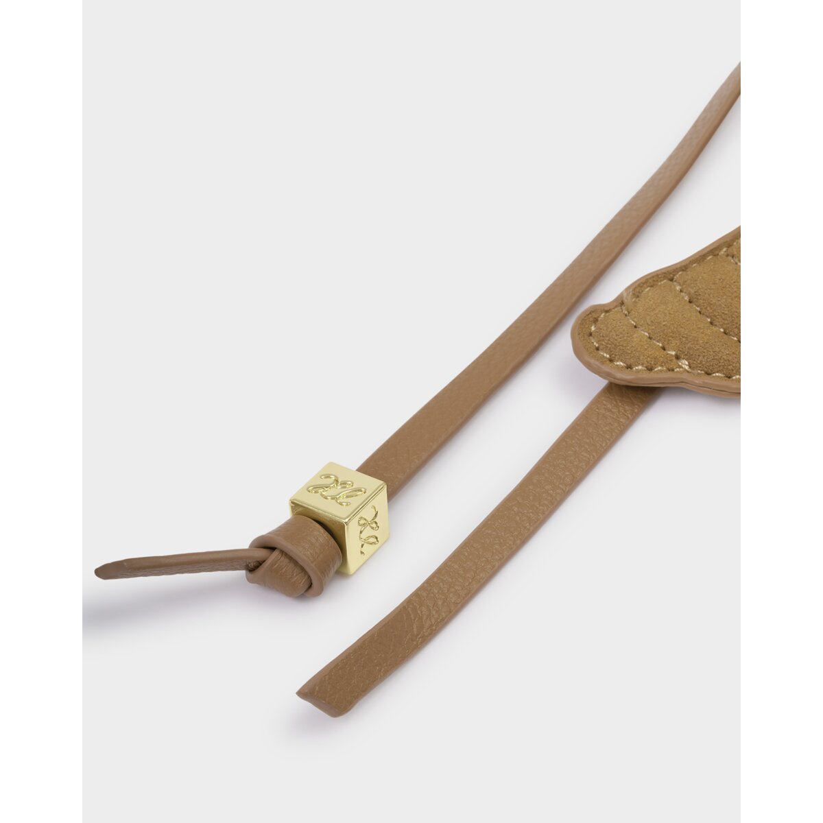 Katie Loxton | Croissant Bag Charm - Caramel