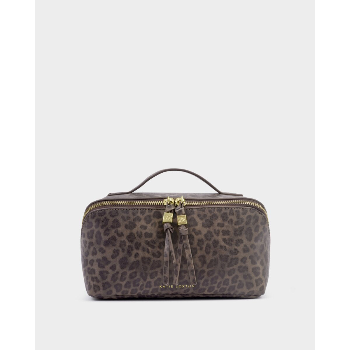 Katie Loxton | Soho medium Make Up / Wash Bag - Leopard