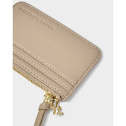 Katie Loxton | Gift boxed Coin & Cardholder - Light Taupe