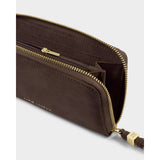 Katie Loxton | Large Purse - Bitter Chocolate Suedette