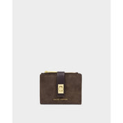 Katie Loxton | Orin Twist Lock Purse - Bitter Chocolate