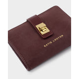 Katie Loxton | Orin Twist Lock Purse - Cherry