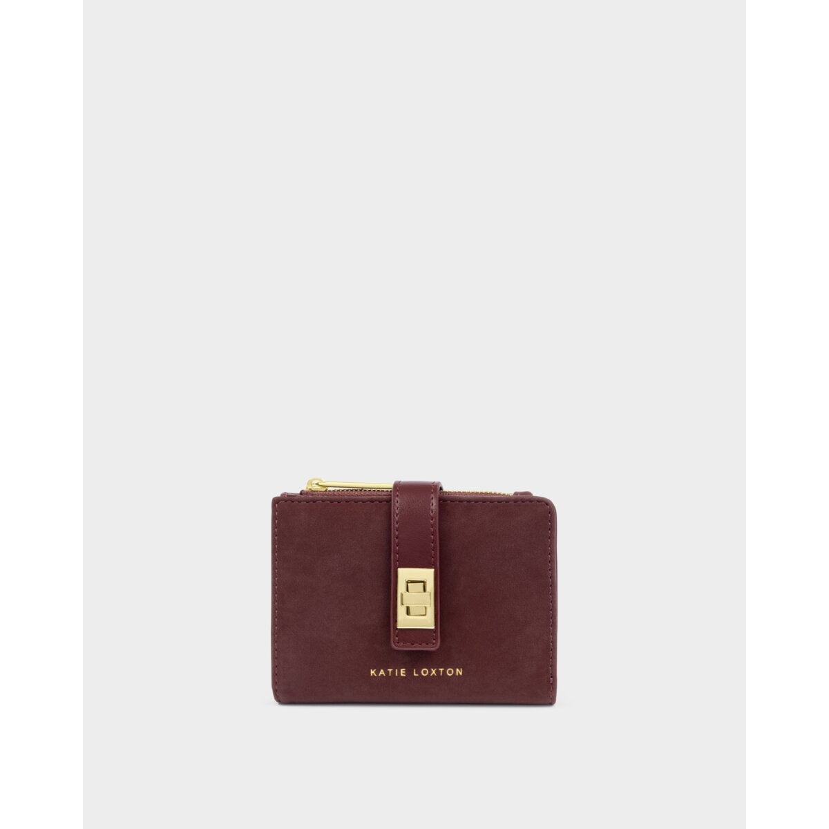 Katie Loxton | Orin Twist Lock Purse - Cherry