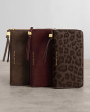 Katie Loxton | Large Purse - Cherry Suedette