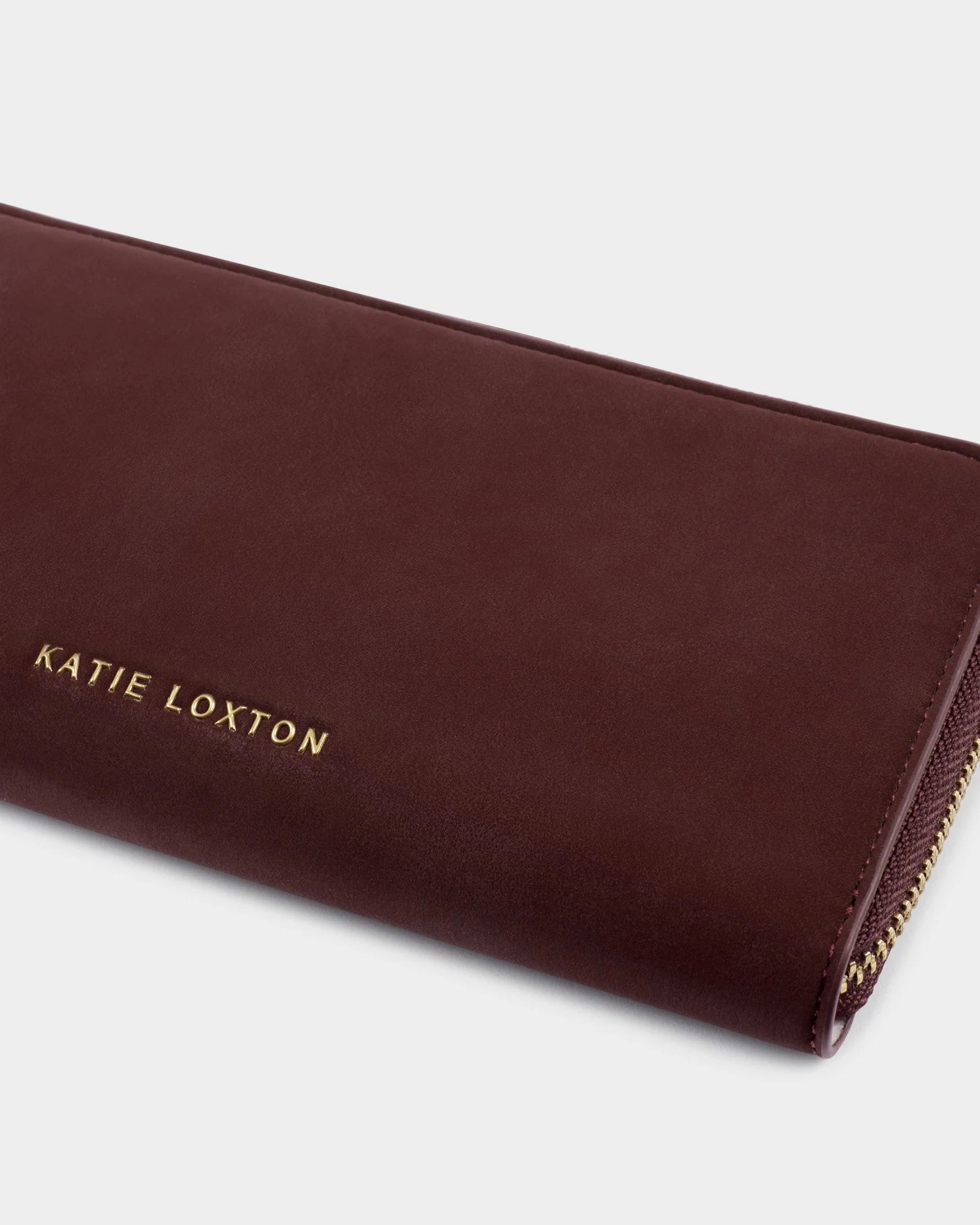 Katie Loxton | Large Purse - Cherry Suedette