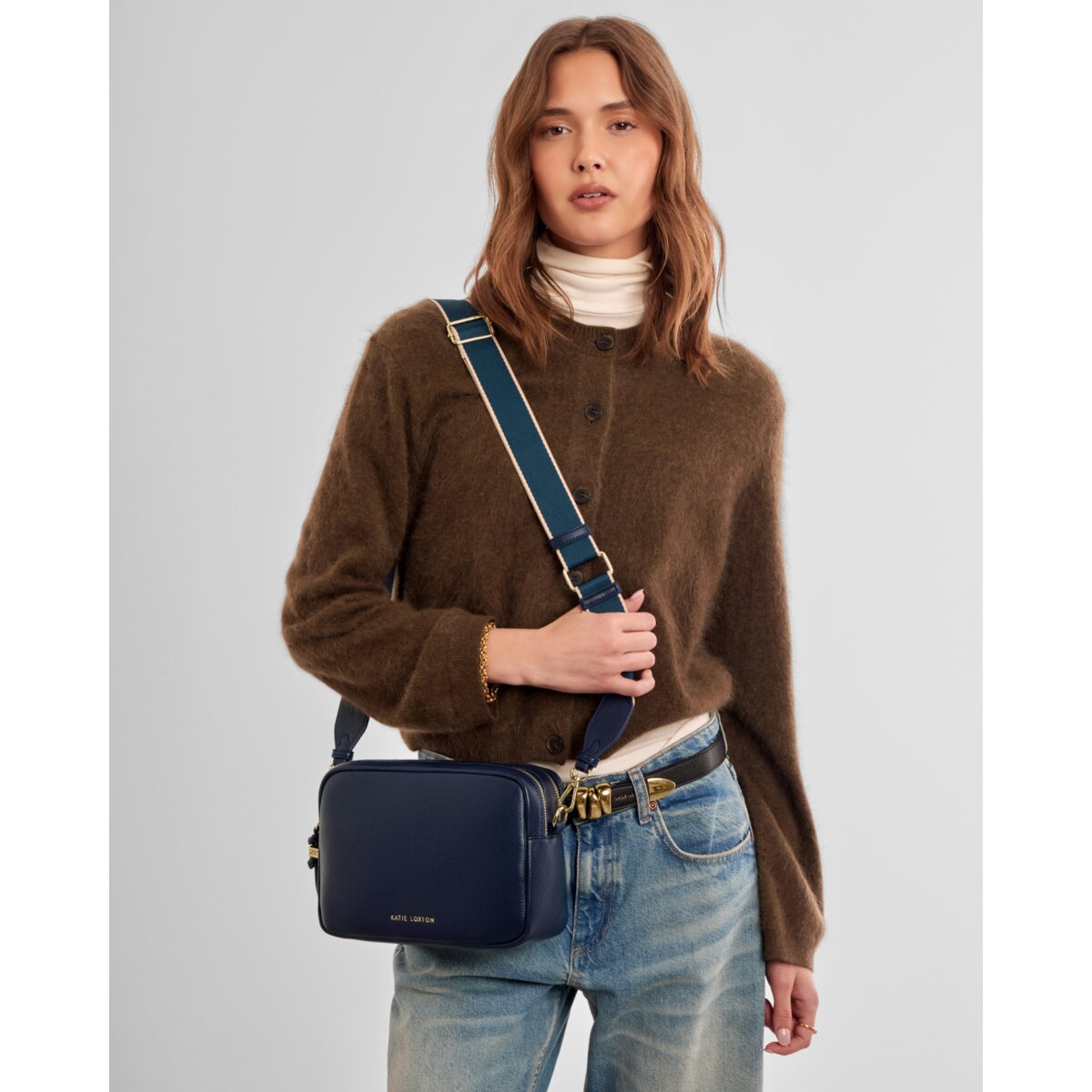 Katie Loxton | Lottie Large Crossbody Bag - Navy