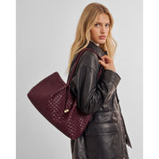 Katie Loxton | Nova Small Shoulder Tote - Cherry