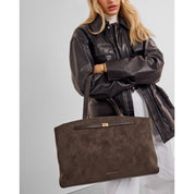Katie Loxton | Orin Large Tote Bag - Bitter Chocolate
