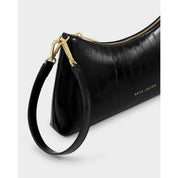 Katie Loxton | Miley Small Shoulder Bag - Black eel
