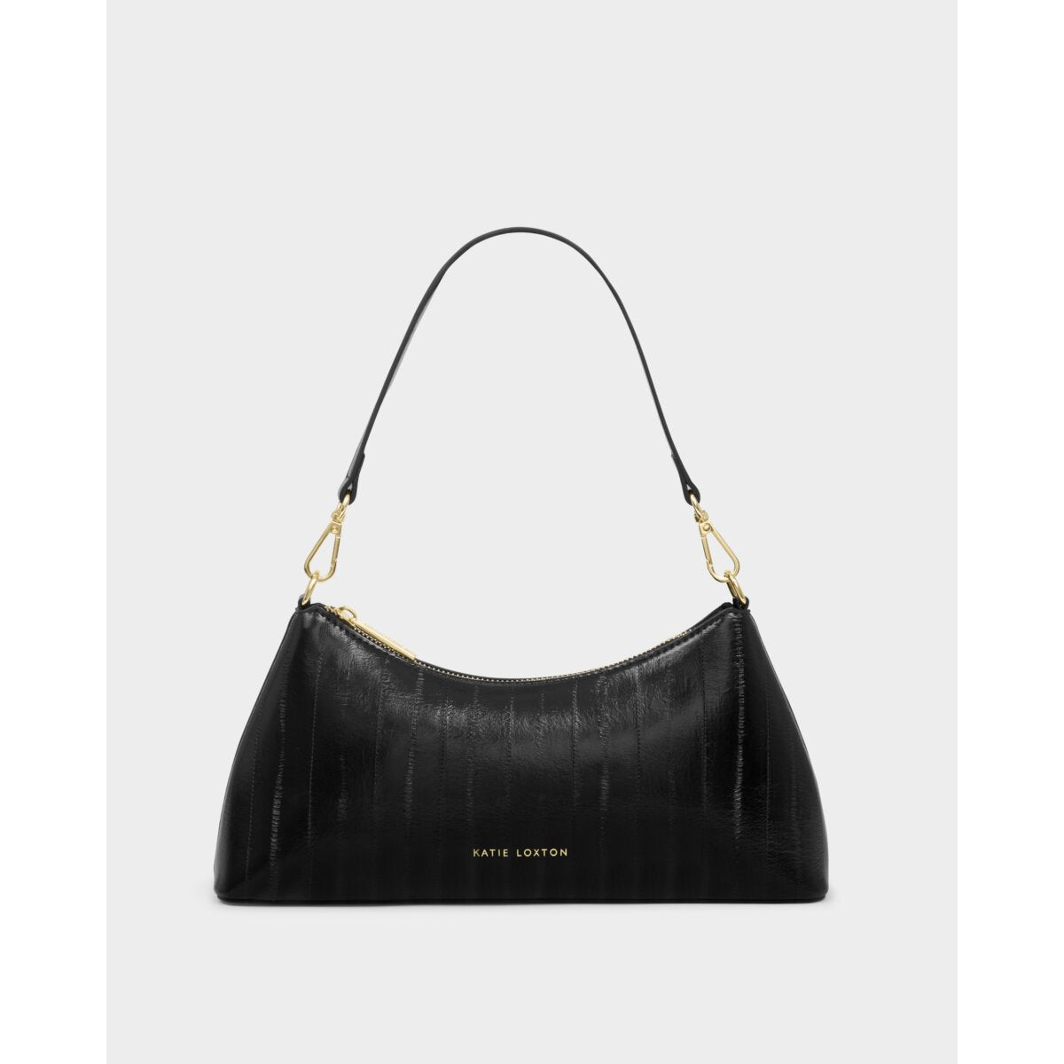Katie Loxton | Miley Small Shoulder Bag - Black eel