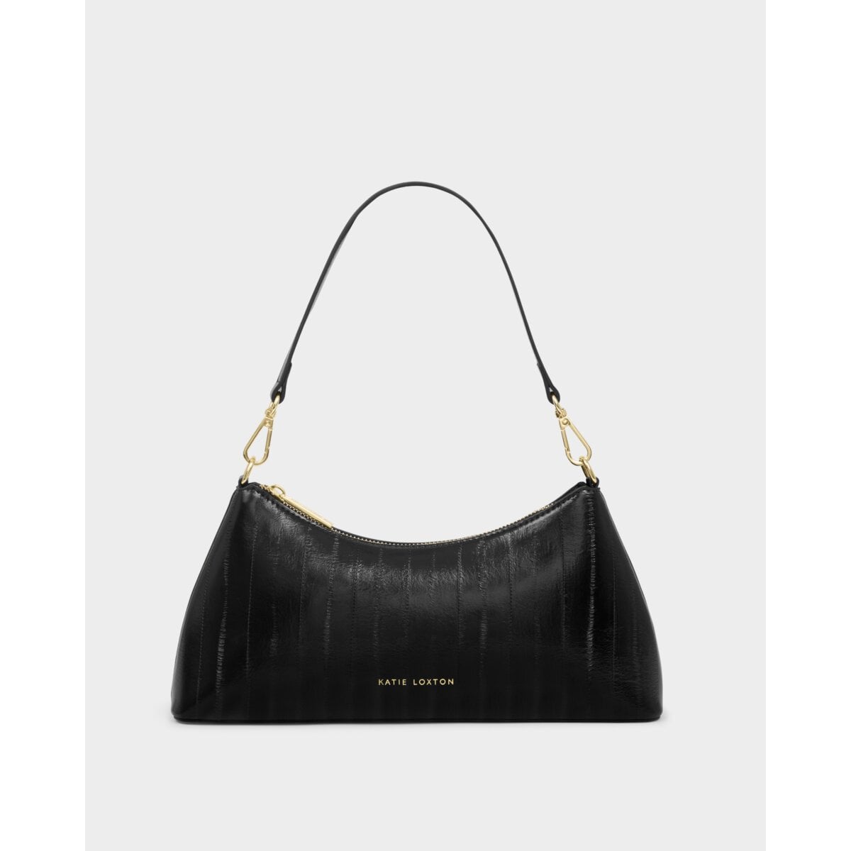 Katie Loxton | Miley Small Shoulder Bag - Black eel