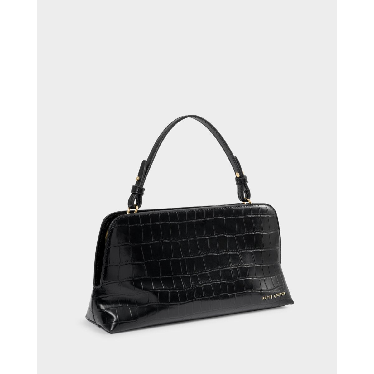 Katie Loxton | Estelle Multiway Bag - Black Faux Croc