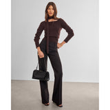Katie Loxton | Estelle Multiway Bag - Black Faux Croc