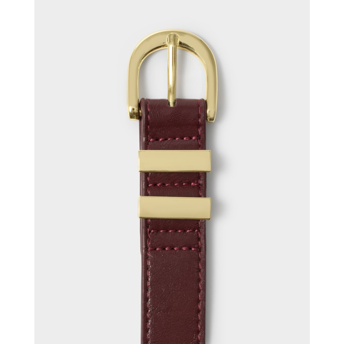 Katie Loxton | Belt Crackle Buckle - Cherry Patent