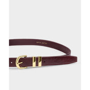 Katie Loxton | Belt Crackle Buckle - Cherry Patent