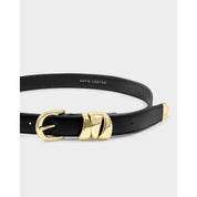 Katie Loxton | Belt with Organic Loops - Black