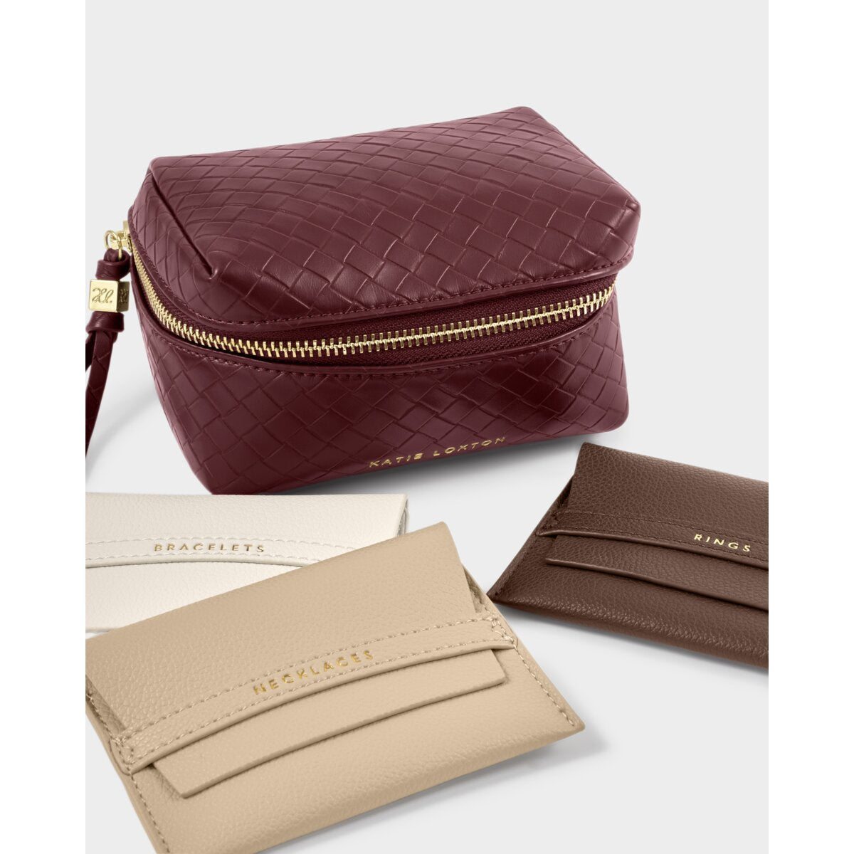 Katie Loxton | Accessories Organiser - Cherry Woven
