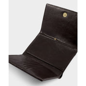 Katie Loxton | Taya Woven Purse - Bitter Chocolate Patent