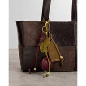 Katie Loxton | Taya Woven Tote Bag - Bitter Chocolate Patent
