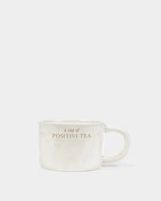 Katie Loxton | Speckled Sentiment Mug - Cup of Positivi-Tea