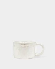 Katie Loxton | Speckled Sentiment Mug - Love you a Latte