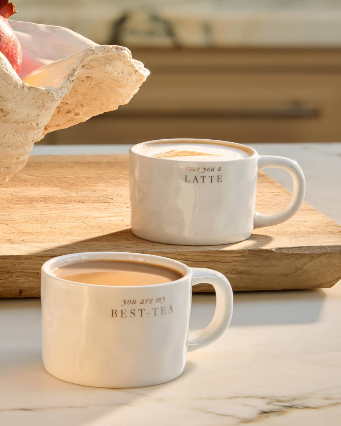Katie Loxton | Speckled Sentiment Mug - Love you a Latte