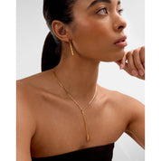 Katie Loxton | Harlequin Gold Lariat Necklace