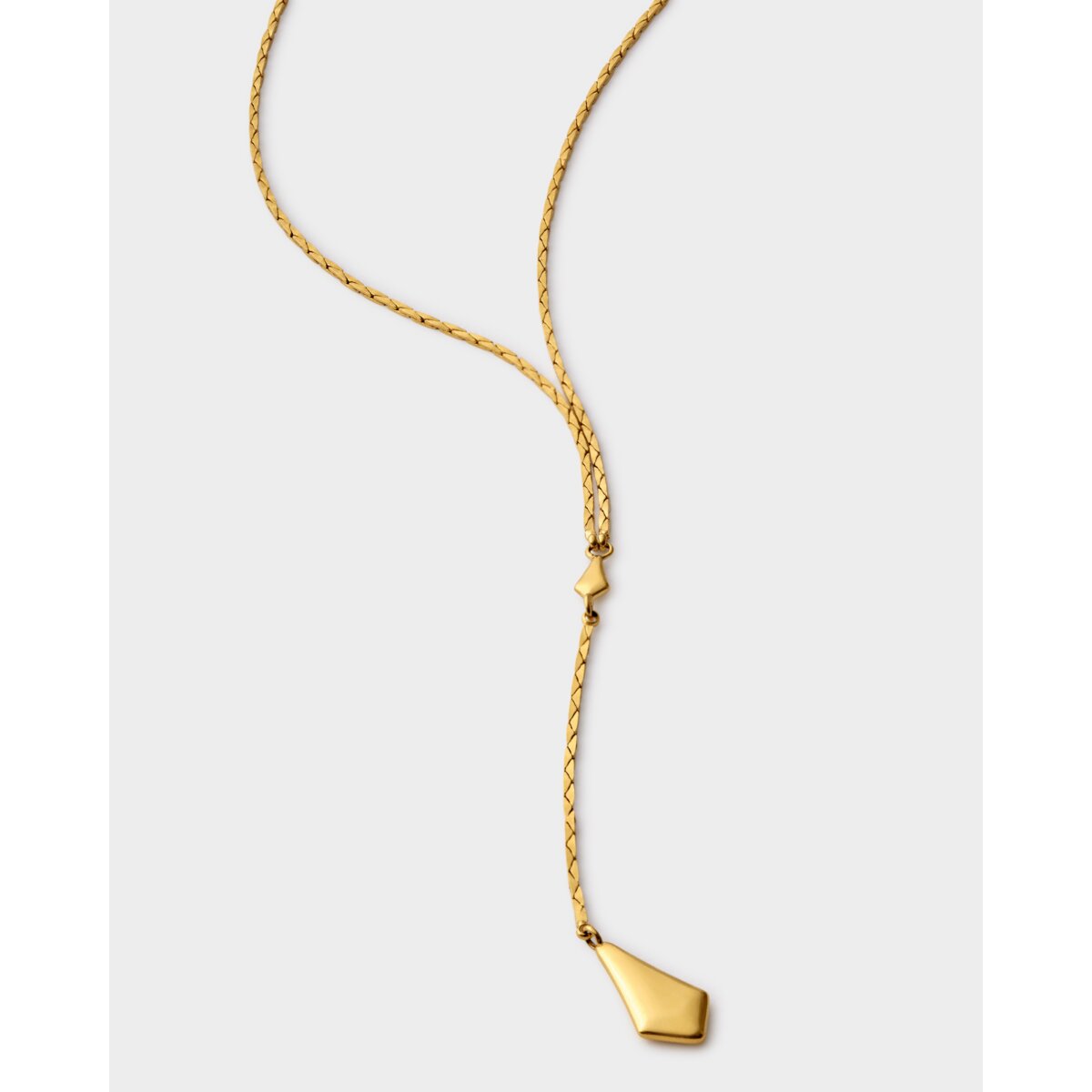 Katie Loxton | Harlequin Gold Lariat Necklace