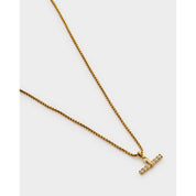 Katie Loxton | Lustre Gold T-Bar Necklace