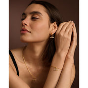 Katie Loxton | Lustre Gold T-Bar Necklace