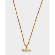 Katie Loxton | Lustre Gold T-Bar Necklace