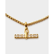 Katie Loxton |  Lustre Gold T-Bar Bracelet