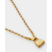 Katie Loxton | Luxe Lock Gold Necklace