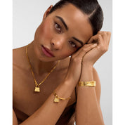 Katie Loxton | Luxe Lock Gold Necklace