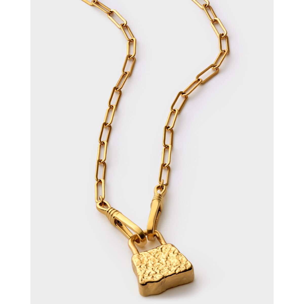 Katie Loxton | Luxe Lock Gold Necklace