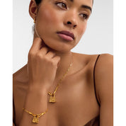 Katie Loxton |  Luxe Lock Gold Bracelet