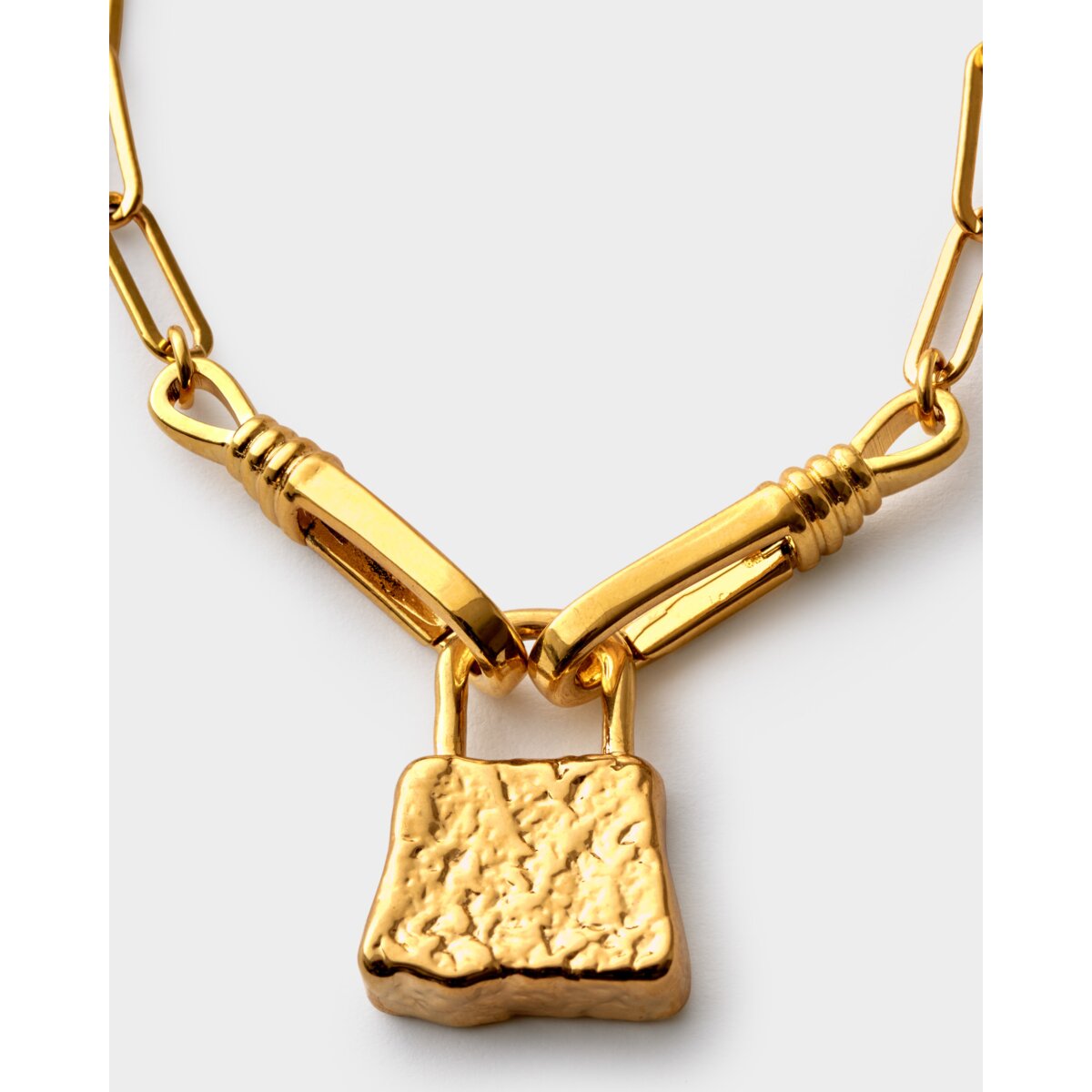 Katie Loxton |  Luxe Lock Gold Bracelet