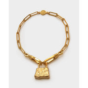 Katie Loxton |  Luxe Lock Gold Bracelet