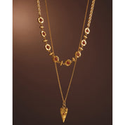 Katie Loxton | Rouge Noir Heart Necklace