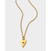 Katie Loxton | Rouge Noir Heart Necklace