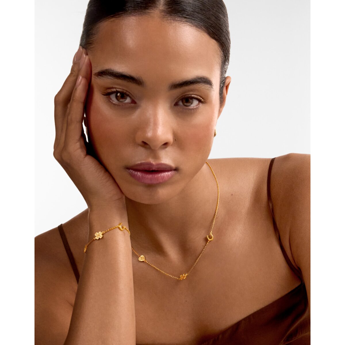 Katie Loxton | Lucky Charm Gold Necklace